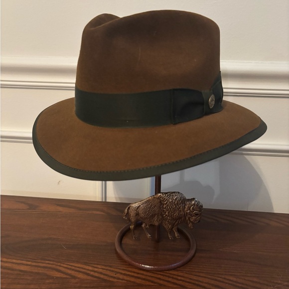 Stetson Brown Fedora with Black Band